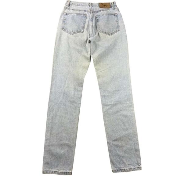 Vintage Calvin Klein Jeans Women 10 Blue Denim Super Slim Enzyme Wash USA Made - Picture 2 of 13